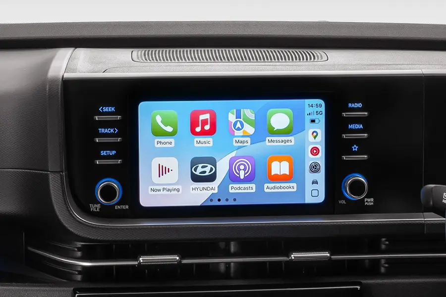 Alcazar infotainment system