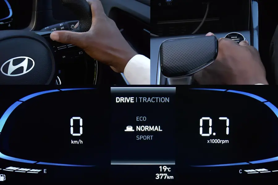 Alcazar adaptive drive modes